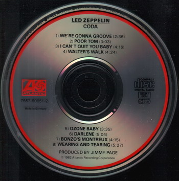 Led Zeppelin © - 1982 Coda