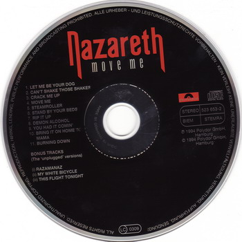 Nazareth © - 1994 Move Me