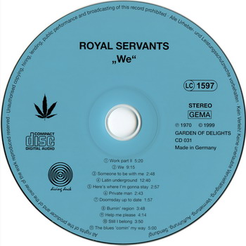 Royal Servants © - 1970 We