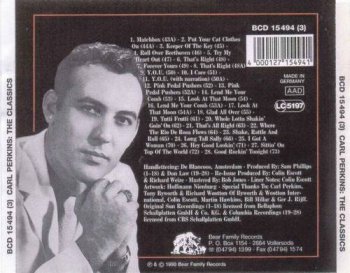 Carl Perkins : © 1990 ''The Classic CD_3'' (Box Set 5CD)