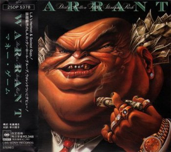 Warrant - Dirty Rotten Filthy Stinking Rich (CBS / Sony Japan 1st Press) 1989