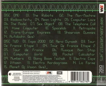 Kraftwerk - Greatest - Hits (2008) 2CD