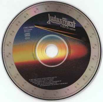 Judas Priest : © 1981 ''Point of Entry'' (Remastered 2001 Sony Music Entertainment (UK) Ltd.COLUMBIA.502132 2) 