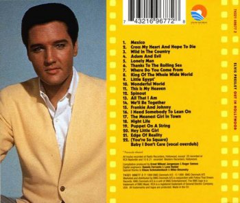 Elvis Presley : © 1999 ''Out In Hollywood''FTD (Follow That Dream,Sony BMG's Official CD Collectors Label)