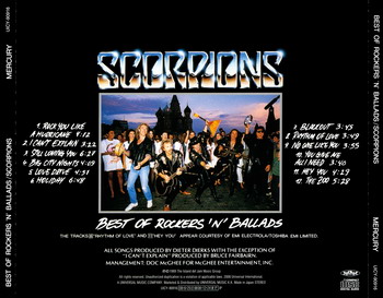 Scorpions © - 1989 Best Of Rockers 'N' Ballads
