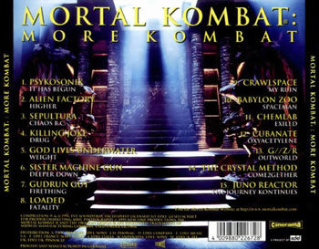 VA - Mortal Kombat More Kombat (1995)