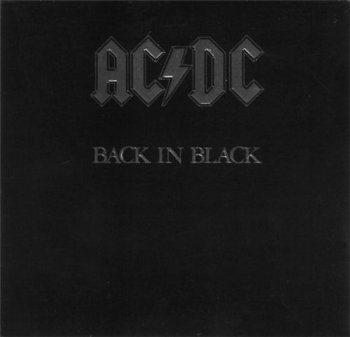 AC/DC - Back In Black (Atlantic Records Original US 1st Press LP VinylRip 16/44) 1980