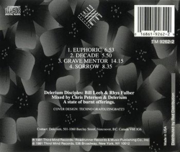 Delerium - Euphoric (Maxi-Single) 1991