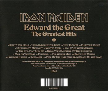 Iron Maiden - Edward The Great (2005)