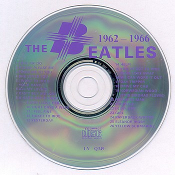 THE BEATLES - 1962-1966 (Red Album) 1999