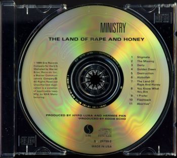 Ministry ©1988 - The Land of Rape & Honey
