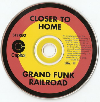 Grand Funk Railroad © - 1970 Closer to Home (24-bit Digitaly Remastered)