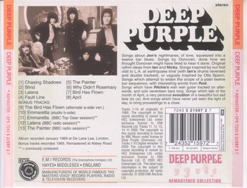 Deep Purple © - 1969 Deep Purple