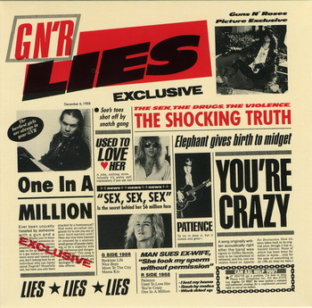 Guns n'Roses © - 1988 G N'R Lies (2010 Japan SHM-CD Mini LP)