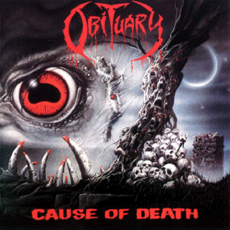 Obituary - Cause of Death (1990) (1st press)