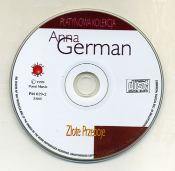 Anna German - Z&#322;ote Przeboje (Platynowa Kolekcja) (1999)