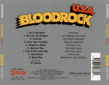 Bloodrock - U.S.A. 1971