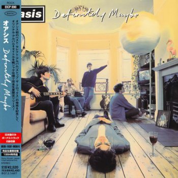 Oasis - Definitely Maybe (Japan MiniLP CD EICP 690) 1994