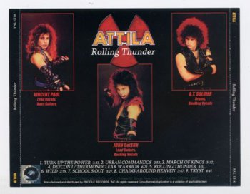 Attila - Rolling Thunder 1986