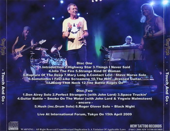 Deep Purple © - 2009 Touch And Go (Live on International Forum Tokyo Japan on 15. April 2009)