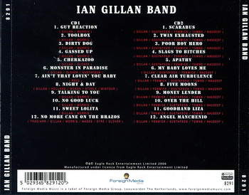 Ian Gillan Band © - 2006 Ian Gillan Band Double Disc
