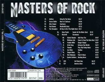 Various Artists © - 2006 Masters Of Rock (Vol. 1)