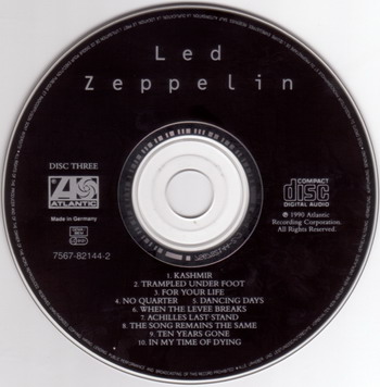 Led Zeppelin © - 1990 4CD Box Set [CD3]