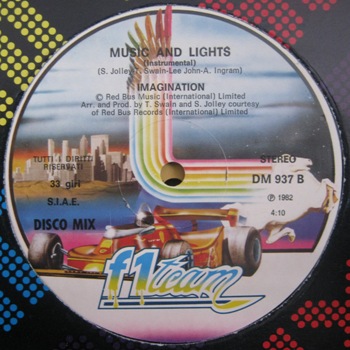 IMAGINATION - Music and lights (Disco mix) 1982
