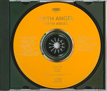 Fifth Angel © 1986 Fifth Angel (Japan 1st Press 1999)