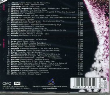 Various Artists : © 2010 ''Eurovision Song Contest Oslo 2010 (2CD)'' (EMI Music, 50999 6 41717 2 2)