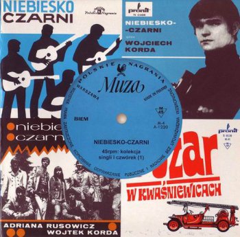 NIEBIESKO-CZANI + CZESLAW NIEMEN - 45 RPM: KOLEKCJA SINGLI I CZWOREK - 1962-1964