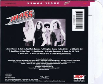 Mass -  Angel Power 1980 (reissued 2010)