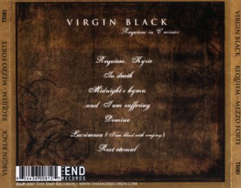 Virgin Black - Requiem - Mezzo Forte 2007