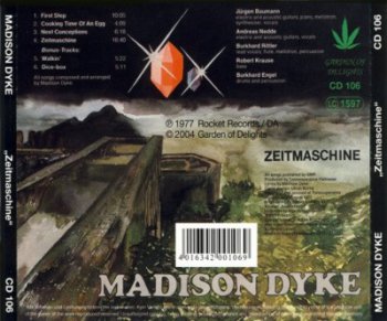 Madison Dyke - Zeitmaschine (1977) [Reissue 2004]