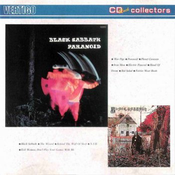 Black Sabbath - Black Sabbath + Paranoid (Vertigo Records Japan 1st Press) 1987