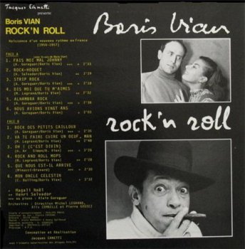 Boris Vian - Rock 'N Roll : Naissance D'Un Nouveau Rythme En France (Disques Jacques Canetti Original France LP VinylRip 24/96) 1976