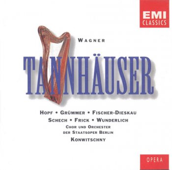 Richard Wagner: Berlin State Opera Orchestra / Franz Konwitschny conductor - Tannh&#228;user (3CD Set EMI Classic / Angel Records) 1991