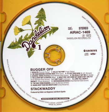 Stack Waddy © - 1972 Bugger Off! (2008 24 Bit Remastered , Japan)
