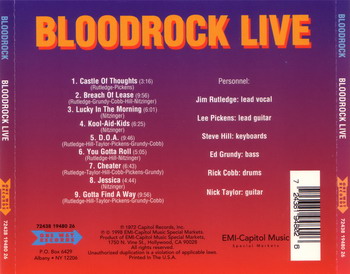 Bloodrock © - 1972 Live