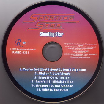 Shooting Star © - 1979 Shooting Star