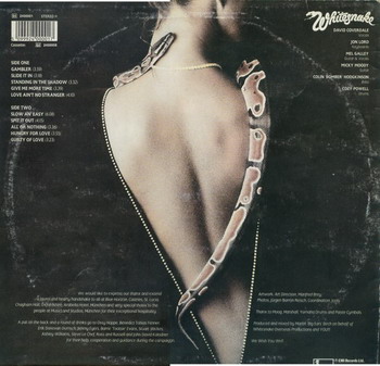 Whitesnake © - 1984 Slide It In (Vinyl Rip 24/192)