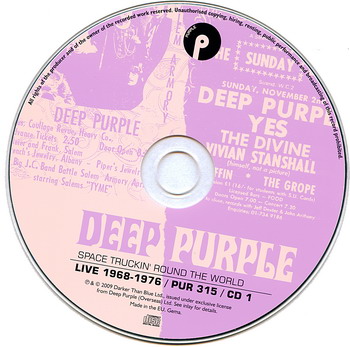 Deep Purple © - Space Truckin' - Round The World Live 68/76 (2 CD)