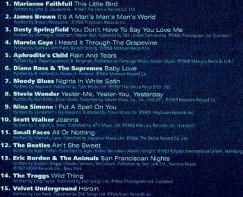 Various Artists:  The 60's Collection (2000)
