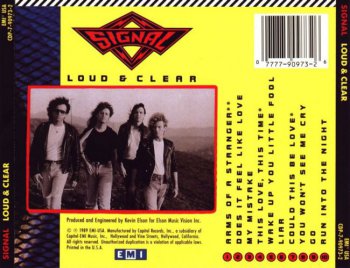 Signal - Loud & Clear 1989