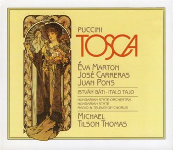 Puccini: Hungarian State Symphony Orchestra, Hungarian State Radio And Television Chorus / Michael Tilson Thomas conductor - Tosca (2CD Set Sony Classical) 1991
