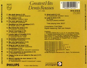 Demis Roussos - Greatest Hits 1983