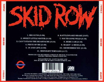 SKID ROW: Skid Row (1989)