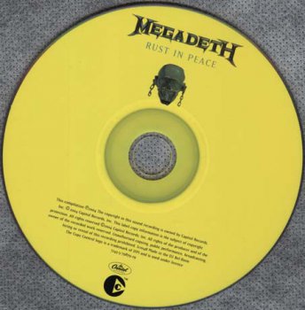 Megadeth - Rust in Peace [2004 Remixed & Remastered Edition, Holland] 1990
