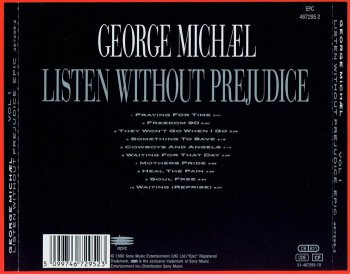GEORGE MICHAEL: Listen Without Prejudice (1990)