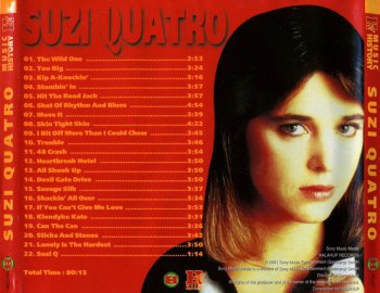 Suzi Quatro ©2001 - MTV Music History